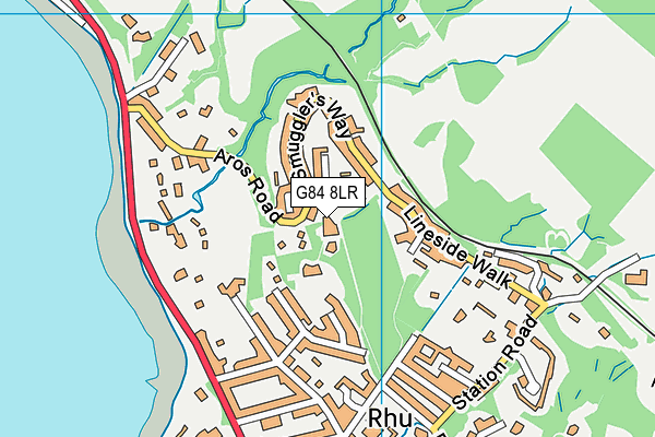 G84 8LR map - OS VectorMap District (Ordnance Survey) G84 8LR map - OS VectorMap District (Ordnance Survey)