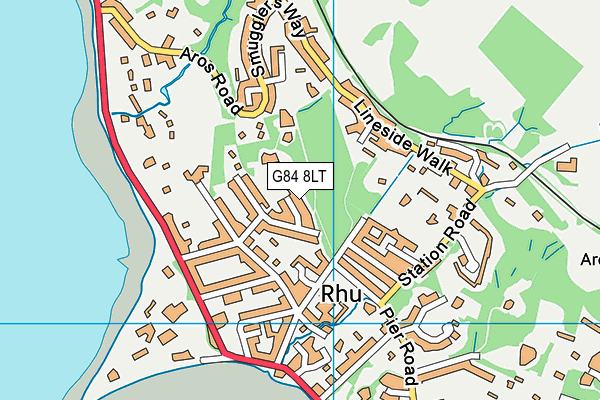 G84 8LT map - OS VectorMap District (Ordnance Survey) G84 8LT map - OS VectorMap District (Ordnance Survey)