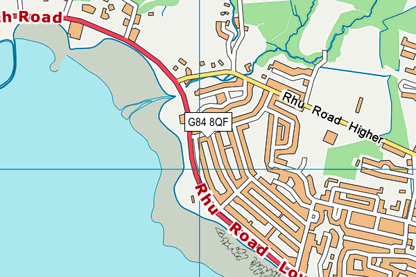 G84 8QF map - OS VectorMap District (Ordnance Survey) G84 8QF map - OS VectorMap District (Ordnance Survey)
