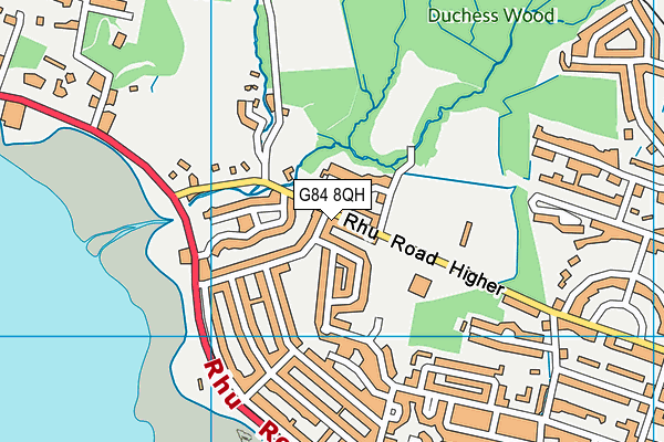 G84 8QH map - OS VectorMap District (Ordnance Survey) G84 8QH map - OS VectorMap District (Ordnance Survey)