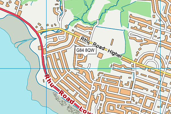 G84 8QW map - OS VectorMap District (Ordnance Survey) G84 8QW map - OS VectorMap District (Ordnance Survey)