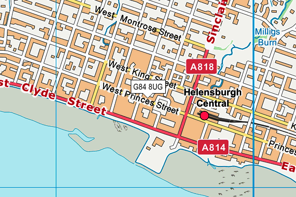 G84 8UG map - OS VectorMap District (Ordnance Survey) G84 8UG map - OS VectorMap District (Ordnance Survey)