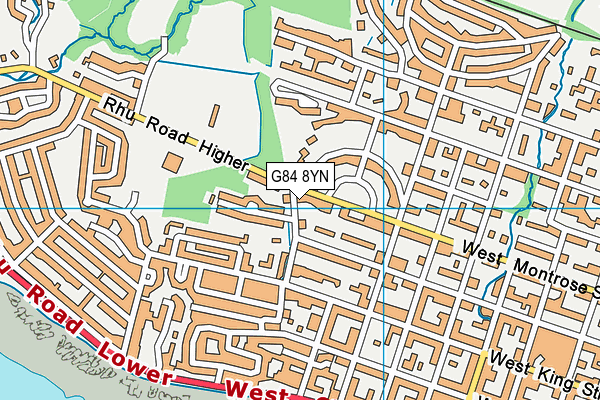 G84 8YN map - OS VectorMap District (Ordnance Survey) G84 8YN map - OS VectorMap District (Ordnance Survey)