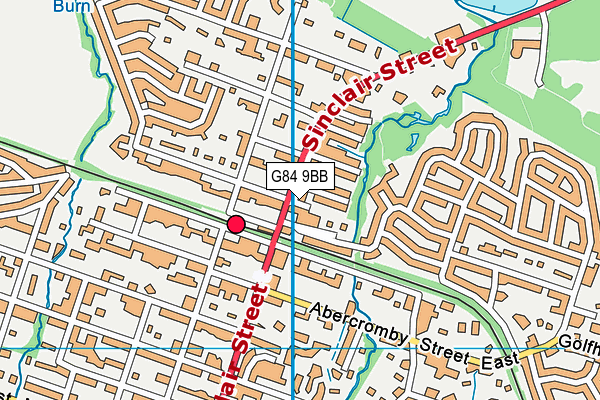 G84 9BB map - OS VectorMap District (Ordnance Survey) G84 9BB map - OS VectorMap District (Ordnance Survey)