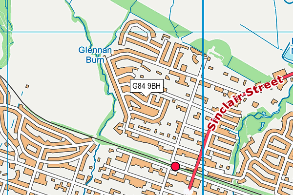 G84 9BH map - OS VectorMap District (Ordnance Survey) G84 9BH map - OS VectorMap District (Ordnance Survey)