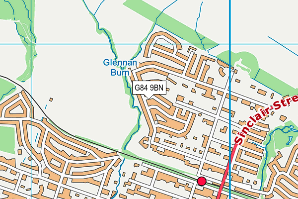 G84 9BN map - OS VectorMap District (Ordnance Survey) G84 9BN map - OS VectorMap District (Ordnance Survey)