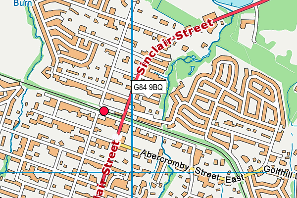 G84 9BQ map - OS VectorMap District (Ordnance Survey) G84 9BQ map - OS VectorMap District (Ordnance Survey)