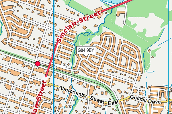 G84 9BY map - OS VectorMap District (Ordnance Survey) G84 9BY map - OS VectorMap District (Ordnance Survey)