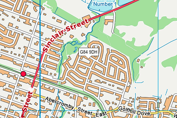 G84 9DH map - OS VectorMap District (Ordnance Survey) G84 9DH map - OS VectorMap District (Ordnance Survey)