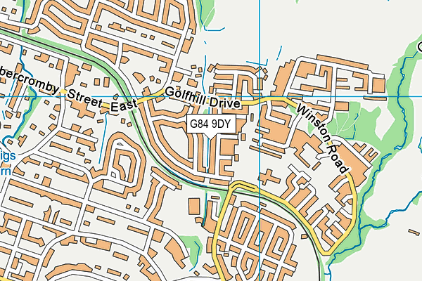 G84 9DY map - OS VectorMap District (Ordnance Survey) G84 9DY map - OS VectorMap District (Ordnance Survey)