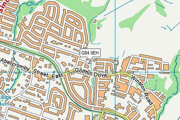 G84 9EH map - OS VectorMap District (Ordnance Survey) G84 9EH map - OS VectorMap District (Ordnance Survey)