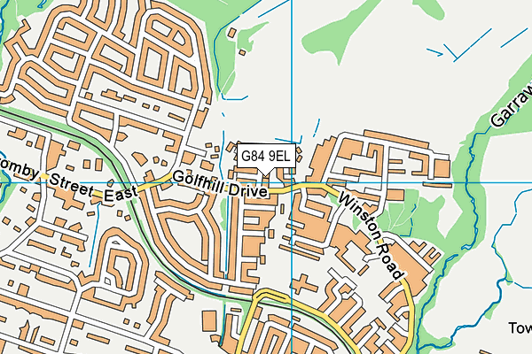 G84 9EL map - OS VectorMap District (Ordnance Survey) G84 9EL map - OS VectorMap District (Ordnance Survey)