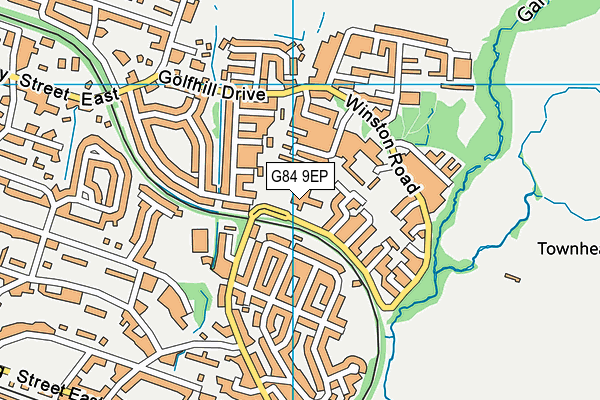 G84 9EP map - OS VectorMap District (Ordnance Survey) G84 9EP map - OS VectorMap District (Ordnance Survey)