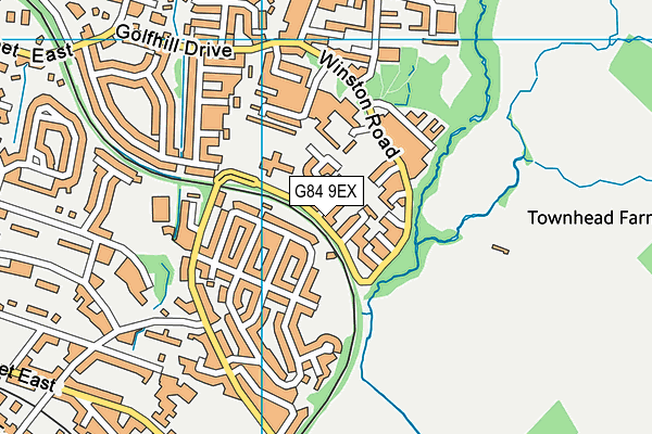 G84 9EX map - OS VectorMap District (Ordnance Survey) G84 9EX map - OS VectorMap District (Ordnance Survey)