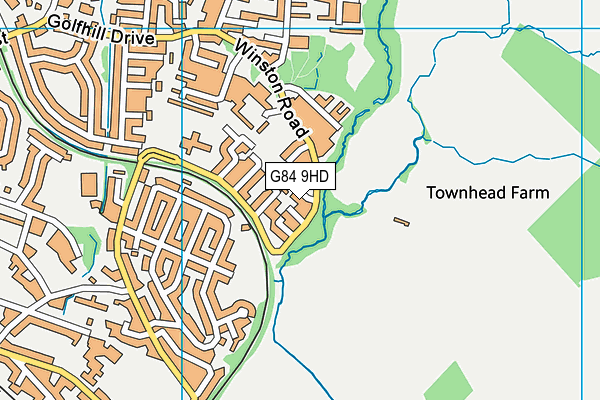G84 9HD map - OS VectorMap District (Ordnance Survey) G84 9HD map - OS VectorMap District (Ordnance Survey)
