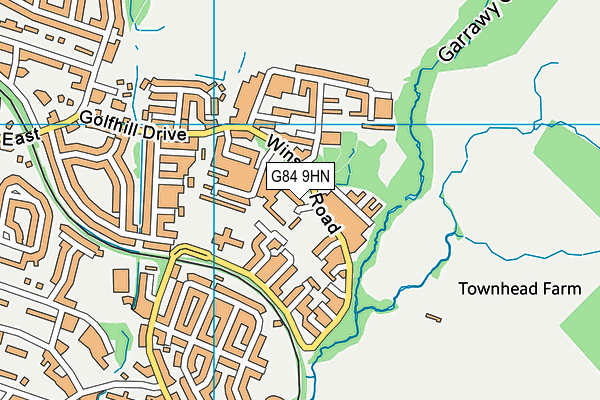 G84 9HN map - OS VectorMap District (Ordnance Survey) G84 9HN map - OS VectorMap District (Ordnance Survey)