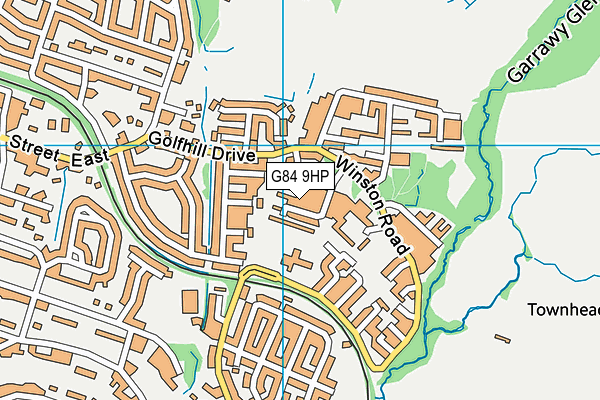 G84 9HP map - OS VectorMap District (Ordnance Survey) G84 9HP map - OS VectorMap District (Ordnance Survey)