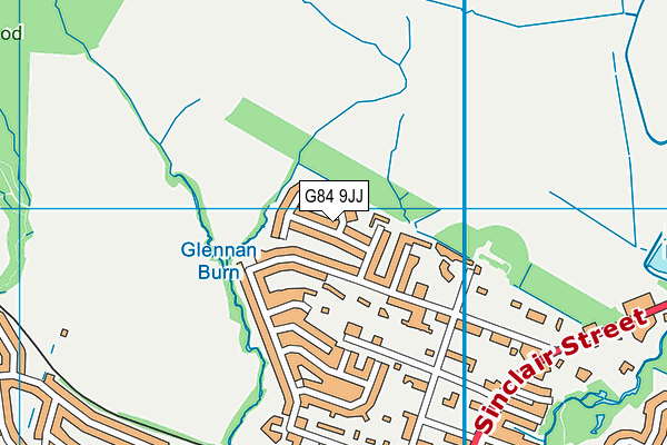 G84 9JJ map - OS VectorMap District (Ordnance Survey) G84 9JJ map - OS VectorMap District (Ordnance Survey)