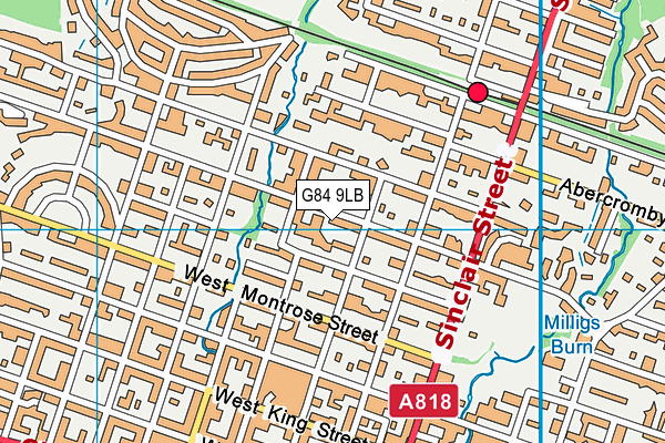 G84 9LB map - OS VectorMap District (Ordnance Survey) G84 9LB map - OS VectorMap District (Ordnance Survey)
