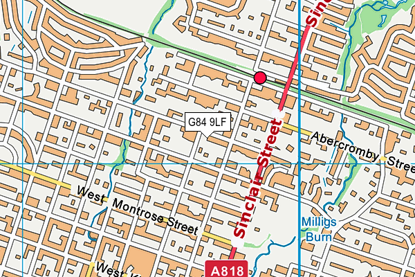 G84 9LF map - OS VectorMap District (Ordnance Survey) G84 9LF map - OS VectorMap District (Ordnance Survey)