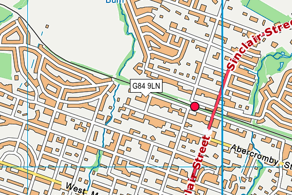 G84 9LN map - OS VectorMap District (Ordnance Survey) G84 9LN map - OS VectorMap District (Ordnance Survey)