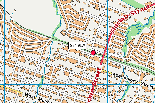 G84 9LW map - OS VectorMap District (Ordnance Survey) G84 9LW map - OS VectorMap District (Ordnance Survey)