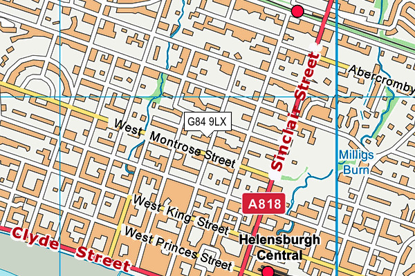 G84 9LX map - OS VectorMap District (Ordnance Survey) G84 9LX map - OS VectorMap District (Ordnance Survey)