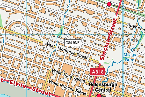 G84 9NE map - OS VectorMap District (Ordnance Survey) G84 9NE map - OS VectorMap District (Ordnance Survey)