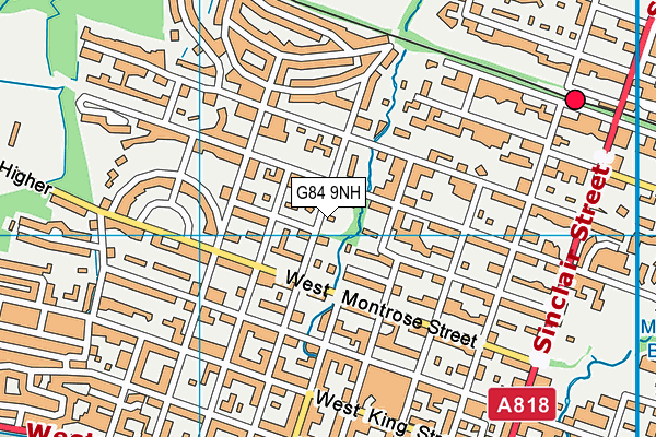 G84 9NH map - OS VectorMap District (Ordnance Survey) G84 9NH map - OS VectorMap District (Ordnance Survey)