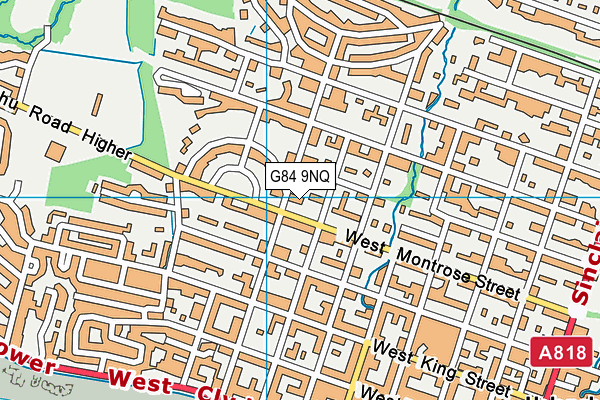 G84 9NQ map - OS VectorMap District (Ordnance Survey) G84 9NQ map - OS VectorMap District (Ordnance Survey)