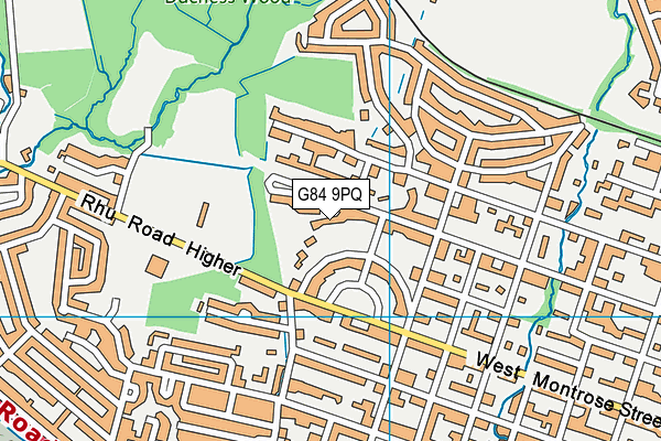 G84 9PQ map - OS VectorMap District (Ordnance Survey) G84 9PQ map - OS VectorMap District (Ordnance Survey)