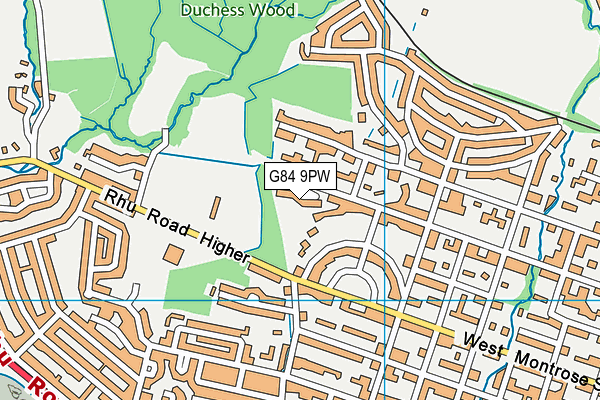 G84 9PW map - OS VectorMap District (Ordnance Survey) G84 9PW map - OS VectorMap District (Ordnance Survey)