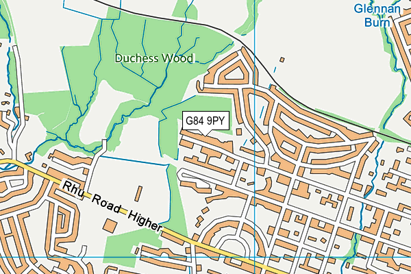 G84 9PY map - OS VectorMap District (Ordnance Survey) G84 9PY map - OS VectorMap District (Ordnance Survey)