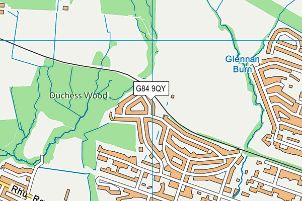 G84 9QY map - OS VectorMap District (Ordnance Survey) G84 9QY map - OS VectorMap District (Ordnance Survey)