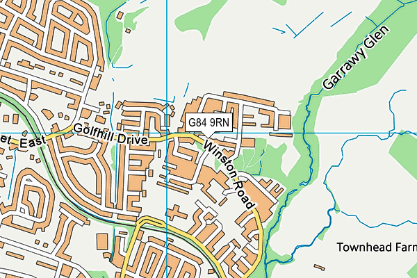 G84 9RN map - OS VectorMap District (Ordnance Survey) G84 9RN map - OS VectorMap District (Ordnance Survey)