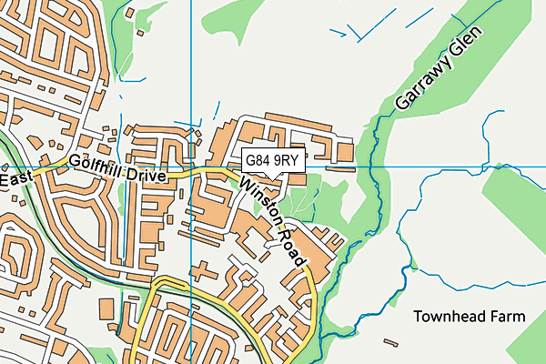 G84 9RY map - OS VectorMap District (Ordnance Survey) G84 9RY map - OS VectorMap District (Ordnance Survey)