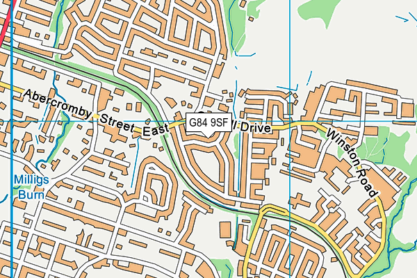 G84 9SF map - OS VectorMap District (Ordnance Survey) G84 9SF map - OS VectorMap District (Ordnance Survey)