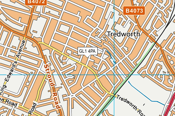 GL1 4PA map - OS VectorMap District (Ordnance Survey) GL1 4PA map - OS VectorMap District (Ordnance Survey)