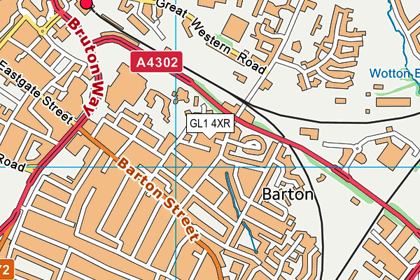 GL1 4XR map - OS VectorMap District (Ordnance Survey) GL1 4XR map - OS VectorMap District (Ordnance Survey)