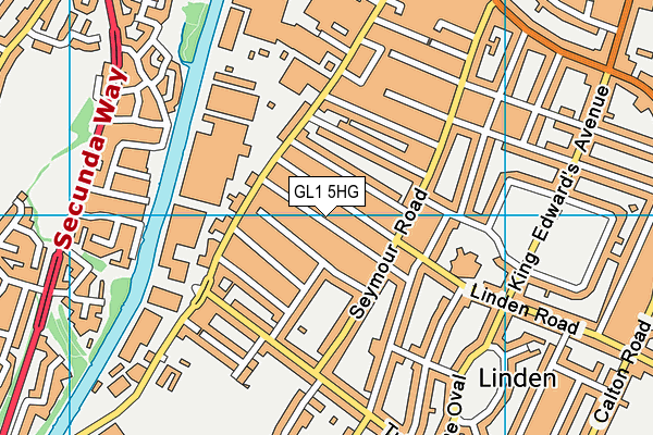 GL1 5HG map - OS VectorMap District (Ordnance Survey) GL1 5HG map - OS VectorMap District (Ordnance Survey)