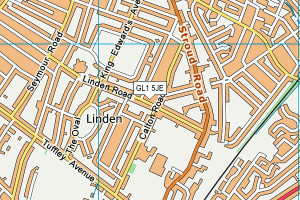 GL1 5JE map - OS VectorMap District (Ordnance Survey) GL1 5JE map - OS VectorMap District (Ordnance Survey)