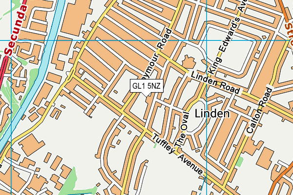 GL1 5NZ map - OS VectorMap District (Ordnance Survey) GL1 5NZ map - OS VectorMap District (Ordnance Survey)