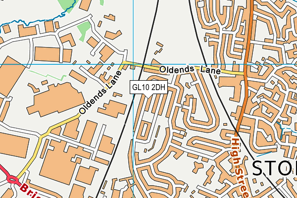 GL10 2DH map - OS VectorMap District (Ordnance Survey) GL10 2DH map - OS VectorMap District (Ordnance Survey)