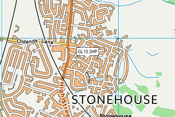 GL10 2HP map - OS VectorMap District (Ordnance Survey) GL10 2HP map - OS VectorMap District (Ordnance Survey)