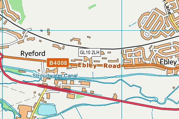 GL10 2LH map - OS VectorMap District (Ordnance Survey) GL10 2LH map - OS VectorMap District (Ordnance Survey)