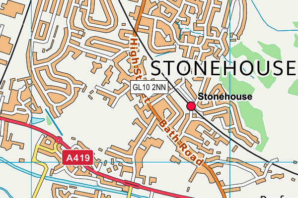 GL10 2NN map - OS VectorMap District (Ordnance Survey) GL10 2NN map - OS VectorMap District (Ordnance Survey)