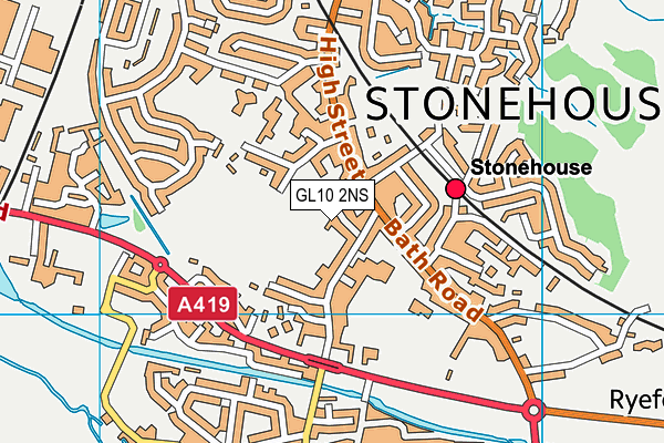 GL10 2NS map - OS VectorMap District (Ordnance Survey) GL10 2NS map - OS VectorMap District (Ordnance Survey)