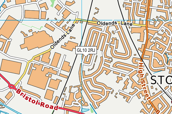 GL10 2RJ map - OS VectorMap District (Ordnance Survey) GL10 2RJ map - OS VectorMap District (Ordnance Survey)