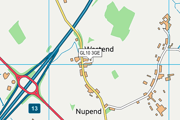 GL10 3GE map - OS VectorMap District (Ordnance Survey) GL10 3GE map - OS VectorMap District (Ordnance Survey)
