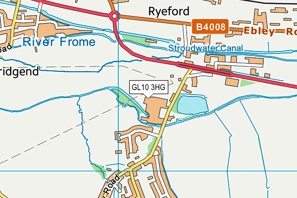 GL10 3HG map - OS VectorMap District (Ordnance Survey) GL10 3HG map - OS VectorMap District (Ordnance Survey)